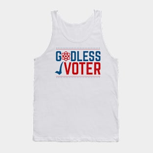 Godless Voter Shirt for Atheists Tank Top